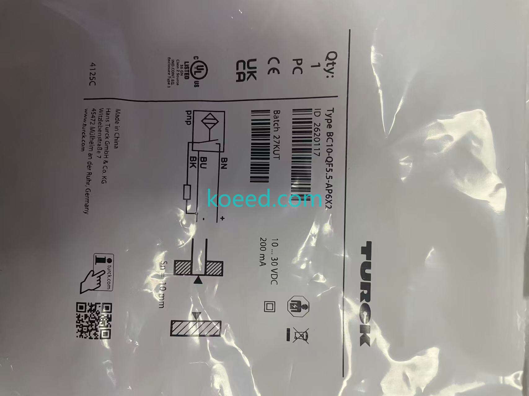 BC10-QF5.5-AP6X2 2620117 - Product View